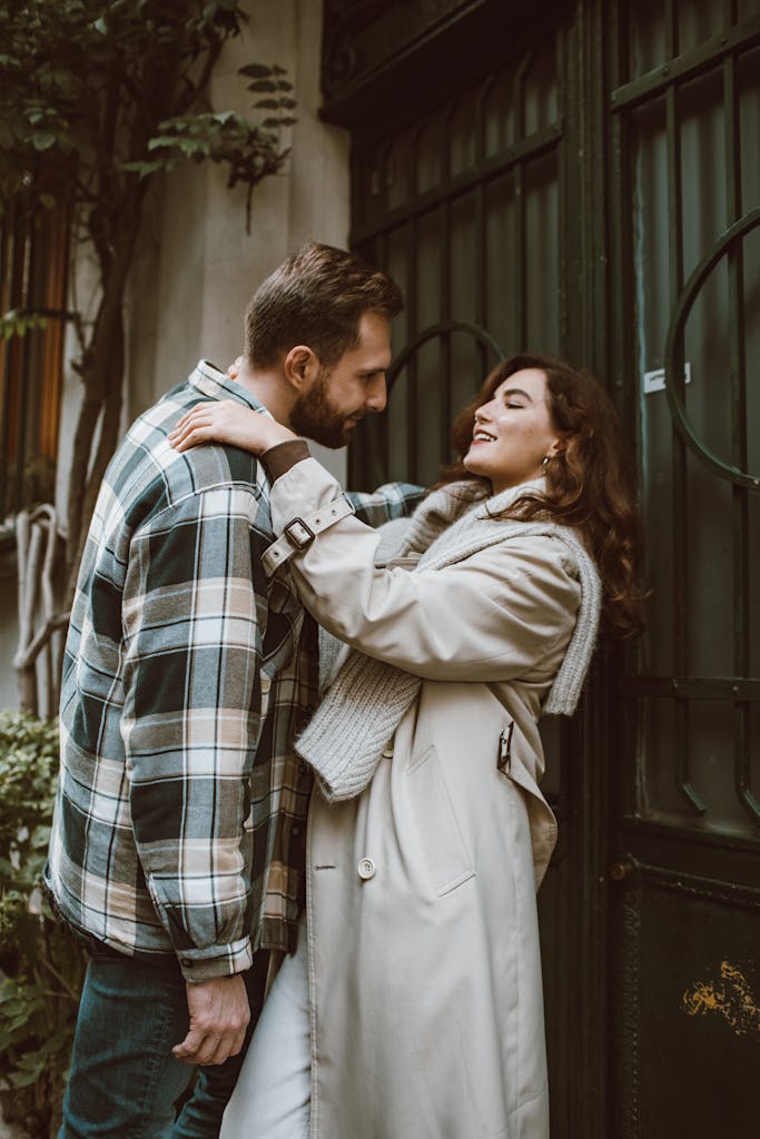 Woman Embracing a Man